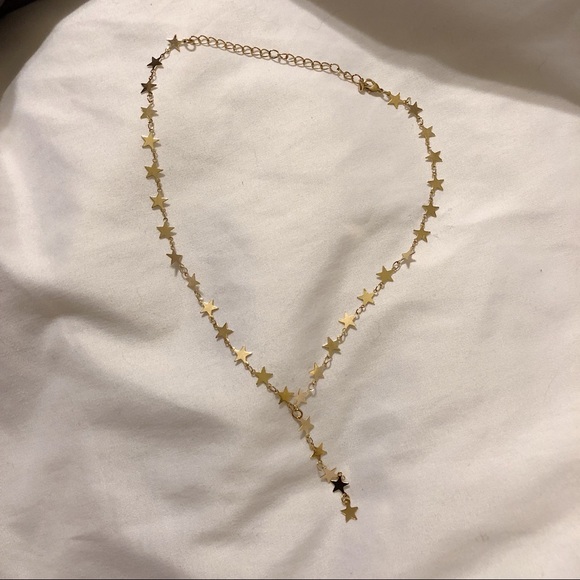 Star Choker Necklace in Gold - Picture 2 of 3